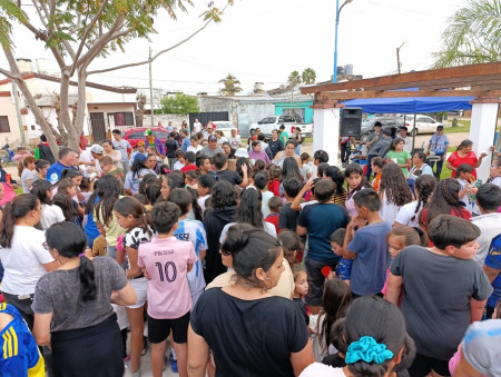 Comenzó “de Vacaciones con la muni ” en la Plaza San Benito